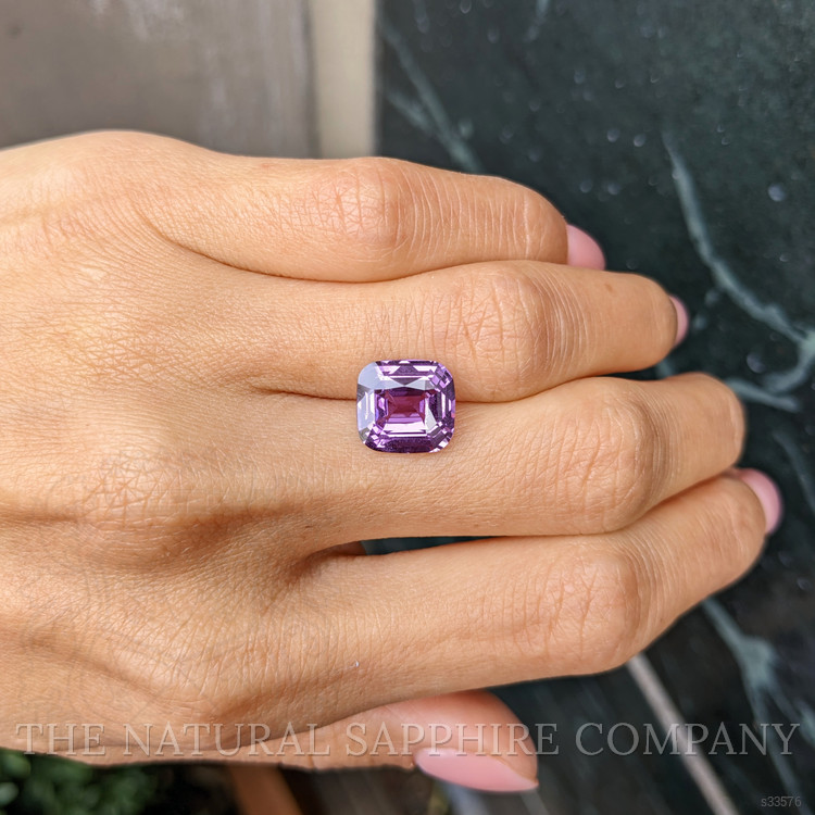 5.02 Ct. Purple Sapphire from Ceylon (Sri Lanka)