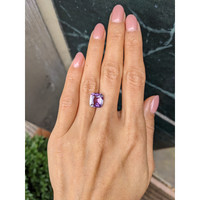 5.02 Ct. Purple Sapphire from Ceylon (Sri Lanka) Life Style
