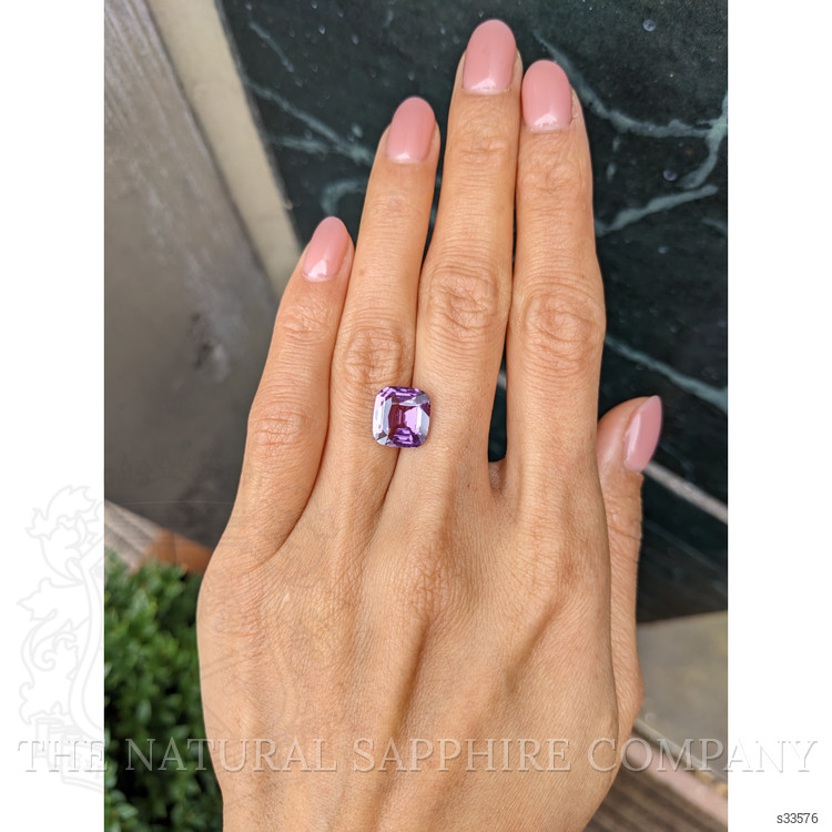 5.02 Ct. Purple Sapphire from Ceylon (Sri Lanka)