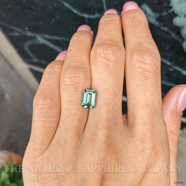 3.00 Ct. Green Sapphire from Madagascar