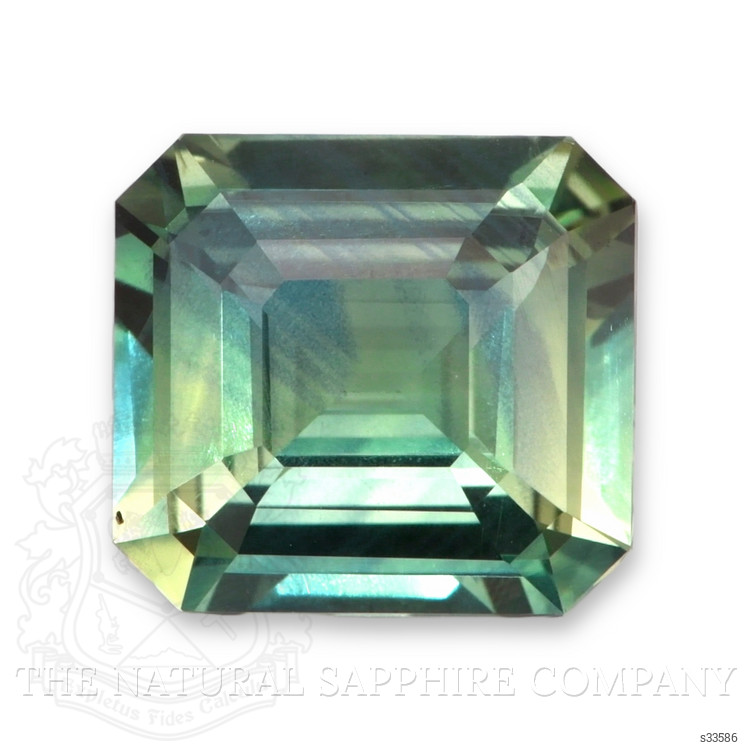 4.58 Ct. Bluish Green Sapphire from Madagascar