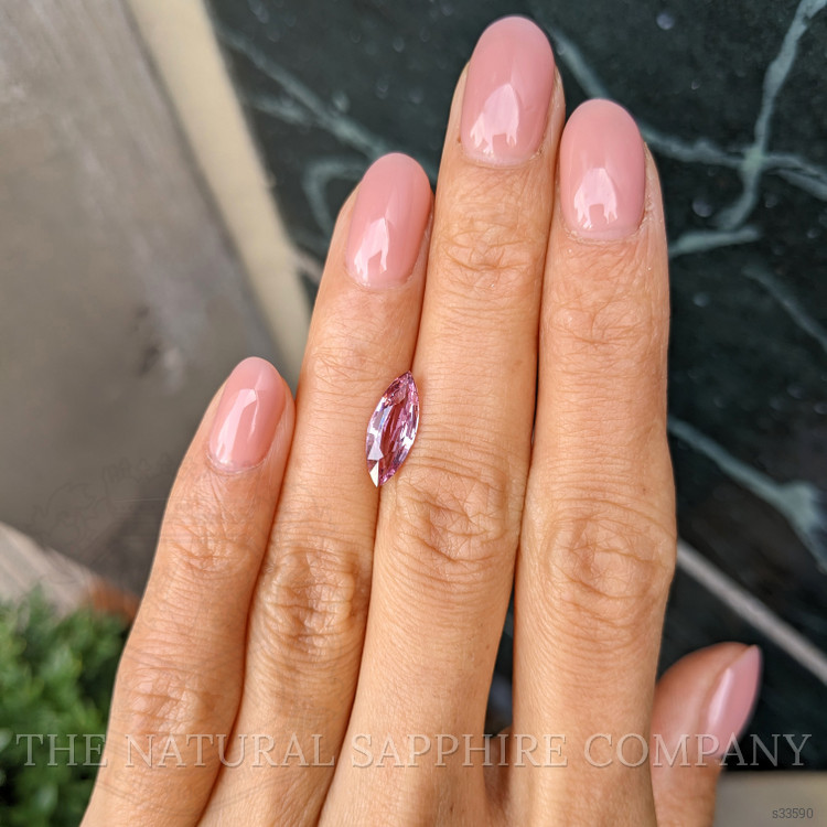 2.06 Ct. Pink Sapphire from Ceylon (Sri Lanka)