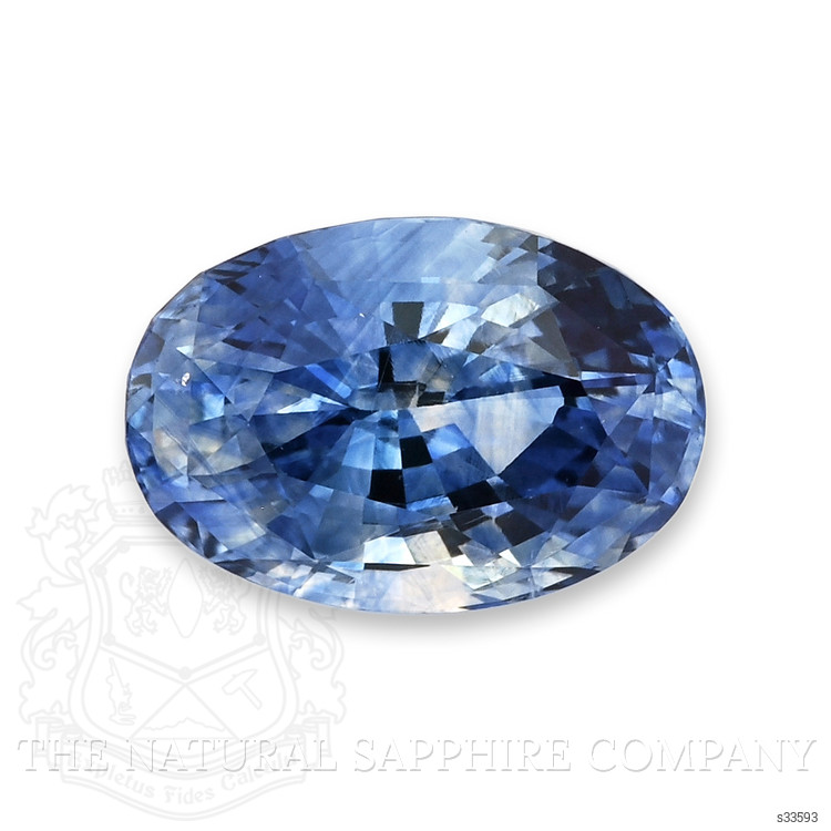 3.93 Ct. Blue Sapphire from Ceylon (Sri Lanka)