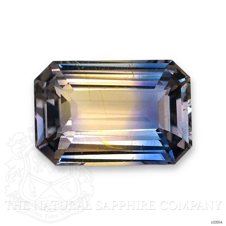 2.02 Ct. Bi Color Sapphire from Ceylon (Sri Lanka)
