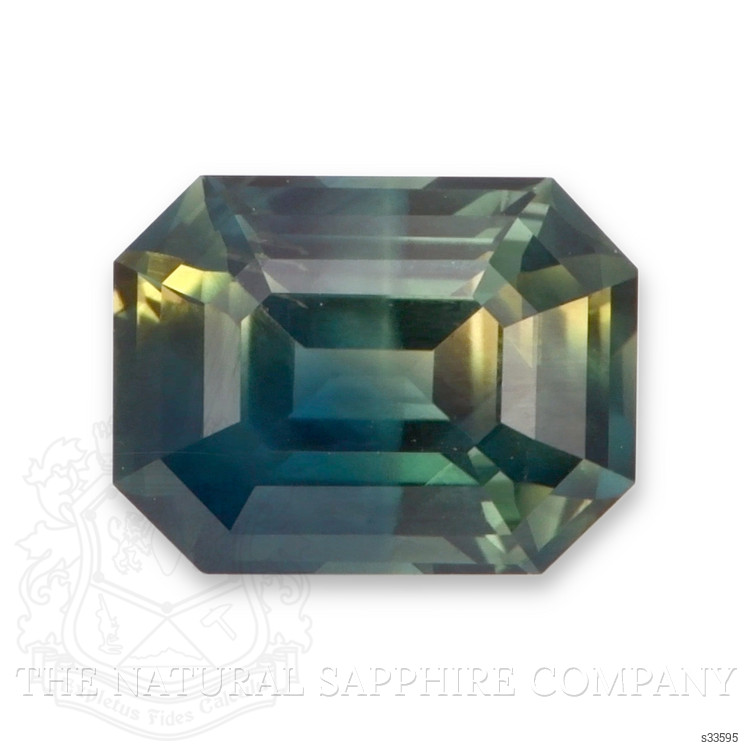 2.56 Ct. Bi Color Sapphire from Ceylon (Sri Lanka)