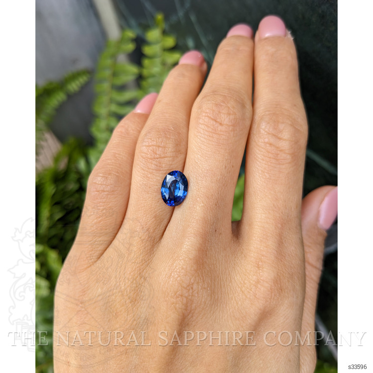 2.67 Ct. Blue Sapphire from Ceylon (Sri Lanka)