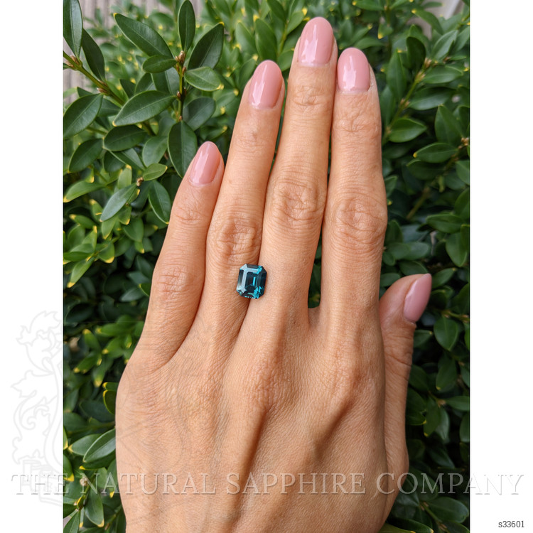 3.52 Ct. Bluish Green Sapphire from Madagascar