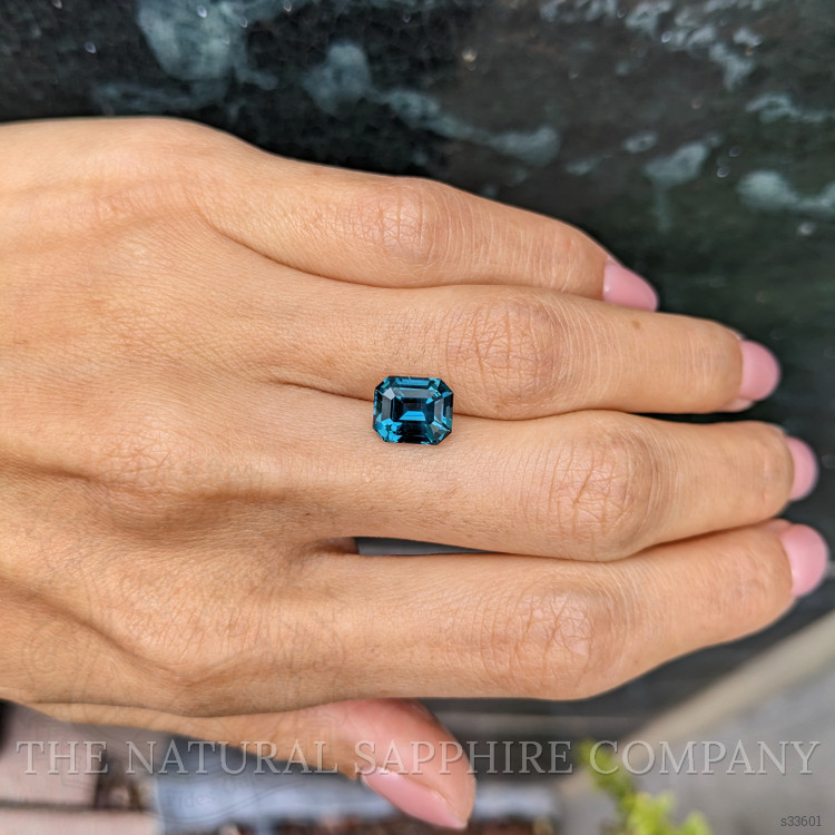 3.52 Ct. Bluish Green Sapphire from Madagascar