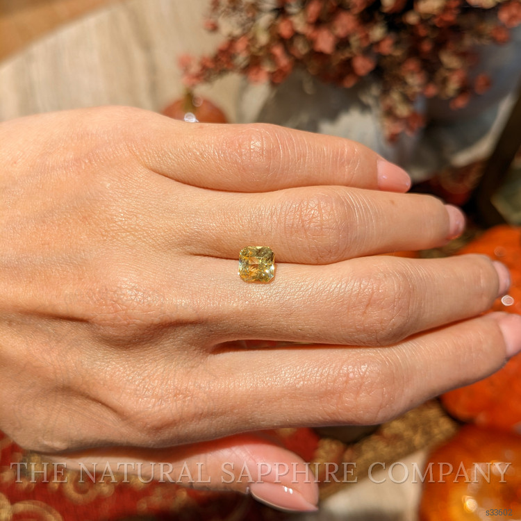 2.58 Ct. Yellow Sapphire from Ceylon (Sri Lanka)