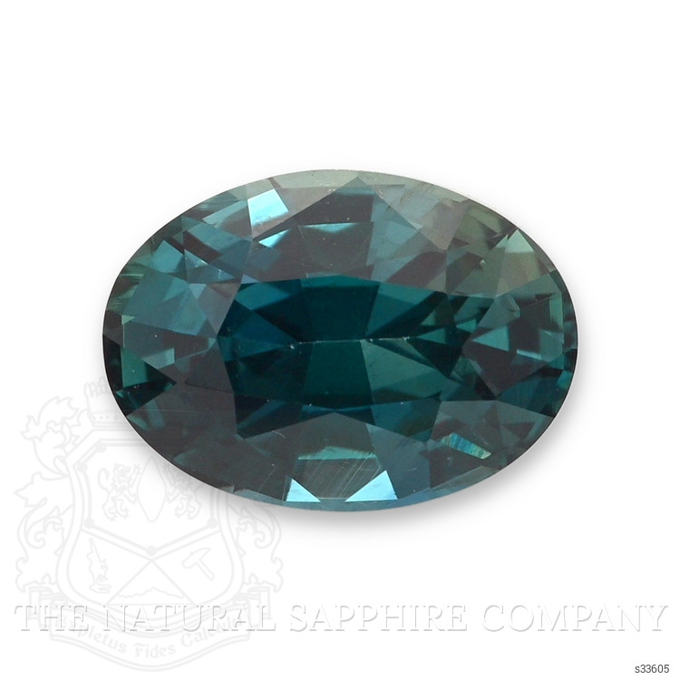 1.59 Ct. Greenish Blue Sapphire from Madagascar
