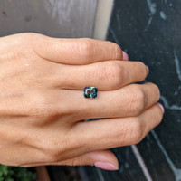 2.07 Ct. Bi Color Sapphire from Madagascar Life Style