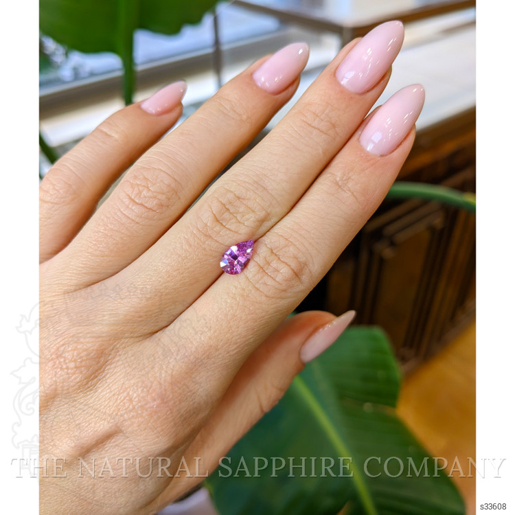 1.17 Ct. Pink Sapphire from Ceylon (Sri Lanka)