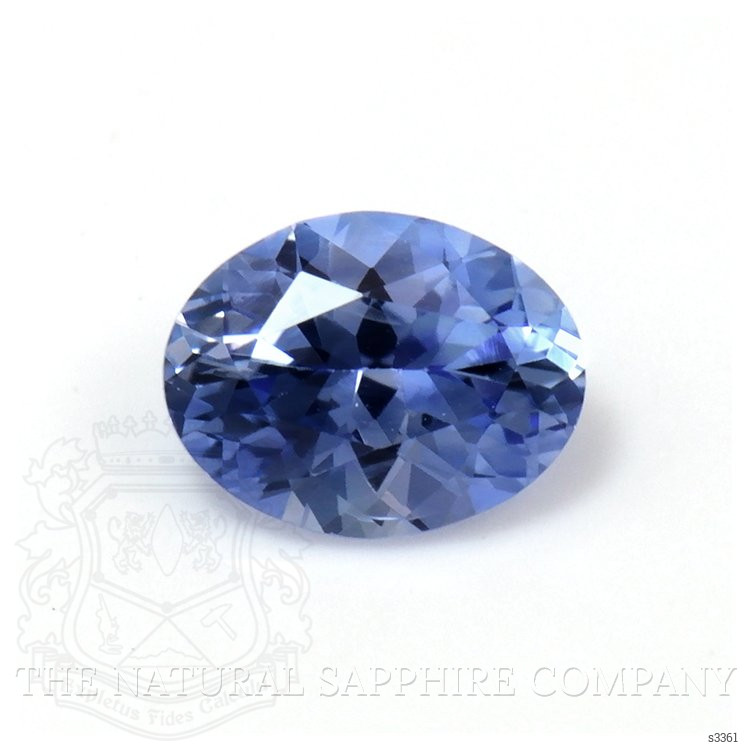0.39 Ct. Blue Sapphire from Ceylon (Sri Lanka)