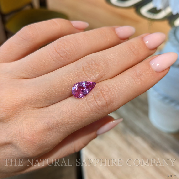 4.02 Ct. Pink Sapphire from Ceylon (Sri Lanka)