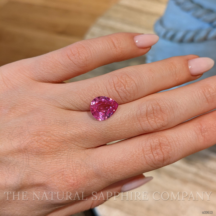 4.25 Ct. Purplish Pink Sapphire from Ceylon (Sri Lanka)