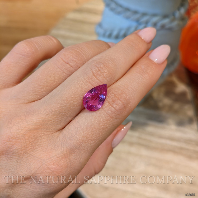 5.26 Ct. Reddish Pink Sapphire from Madagascar