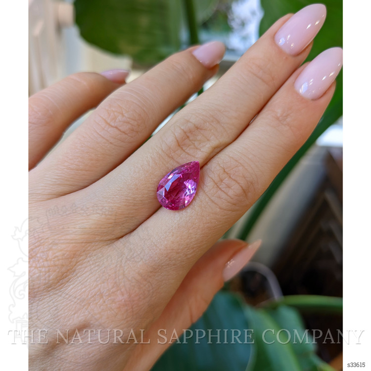 5.26 Ct. Reddish Pink Sapphire from Madagascar