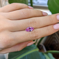 1.71 Ct. Pink Sapphire from Ceylon (Sri Lanka) Life Style