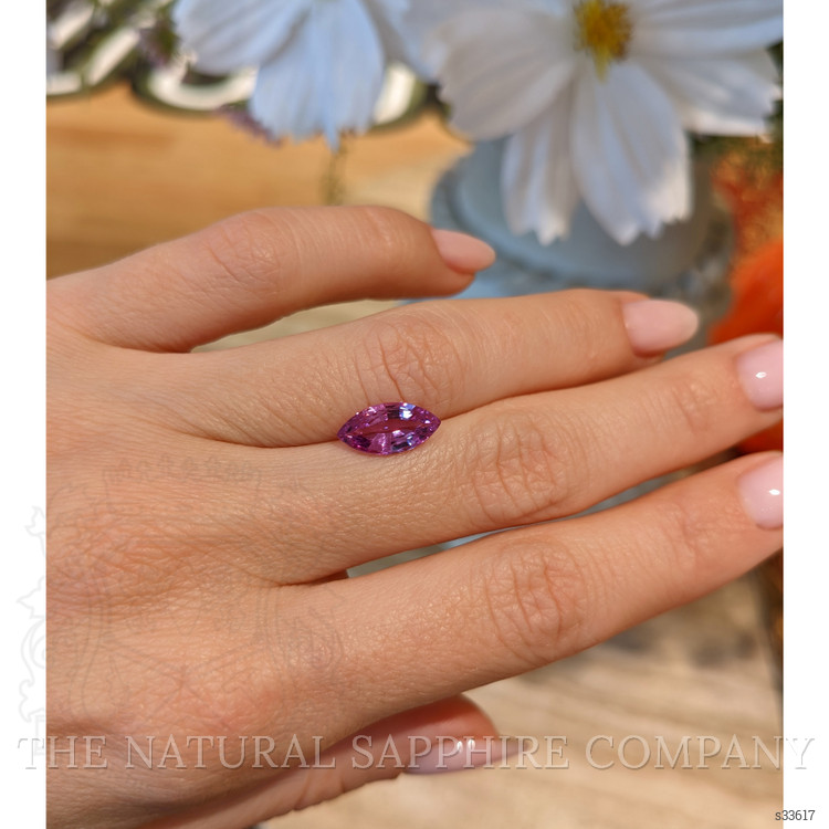 1.90 Ct. Pink Sapphire from Ceylon (Sri Lanka)
