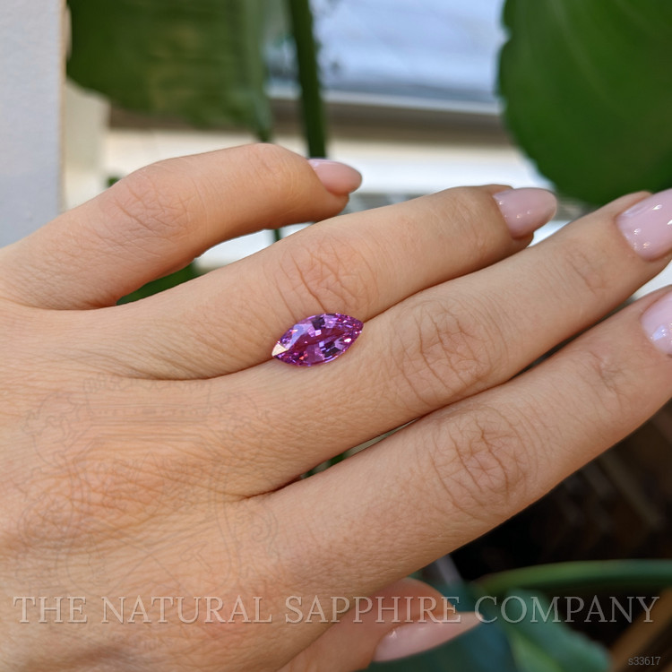 1.90 Ct. Pink Sapphire from Ceylon (Sri Lanka)