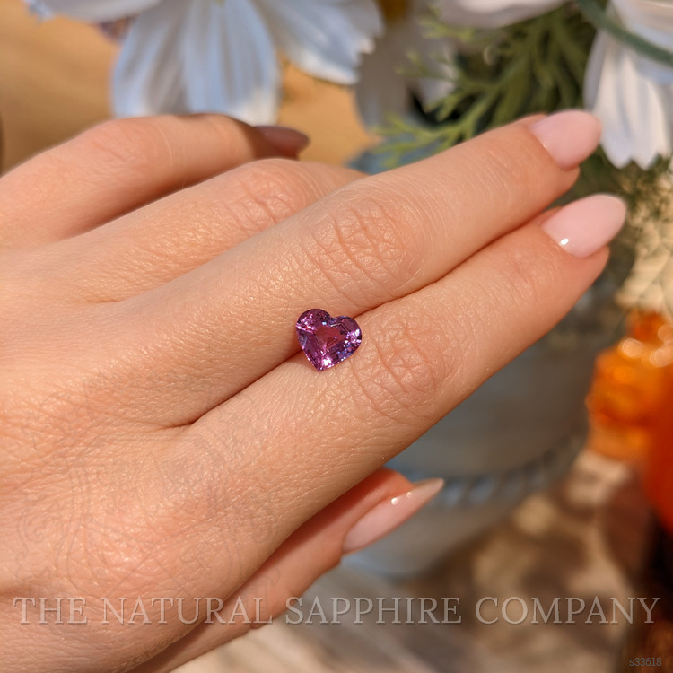 1.51 Ct. Pink Sapphire from Ceylon (Sri Lanka)