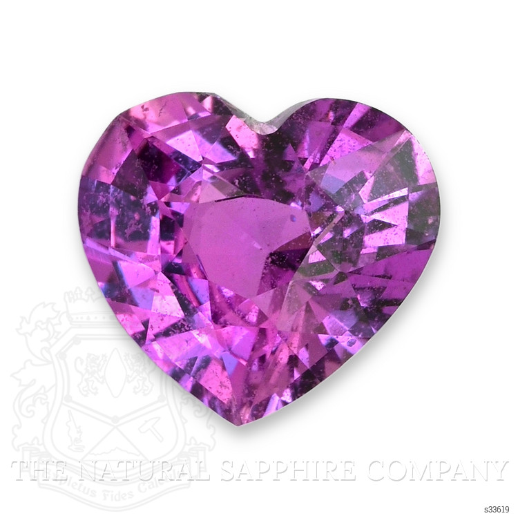1.64 Ct. Purple Sapphire from Ceylon (Sri Lanka)