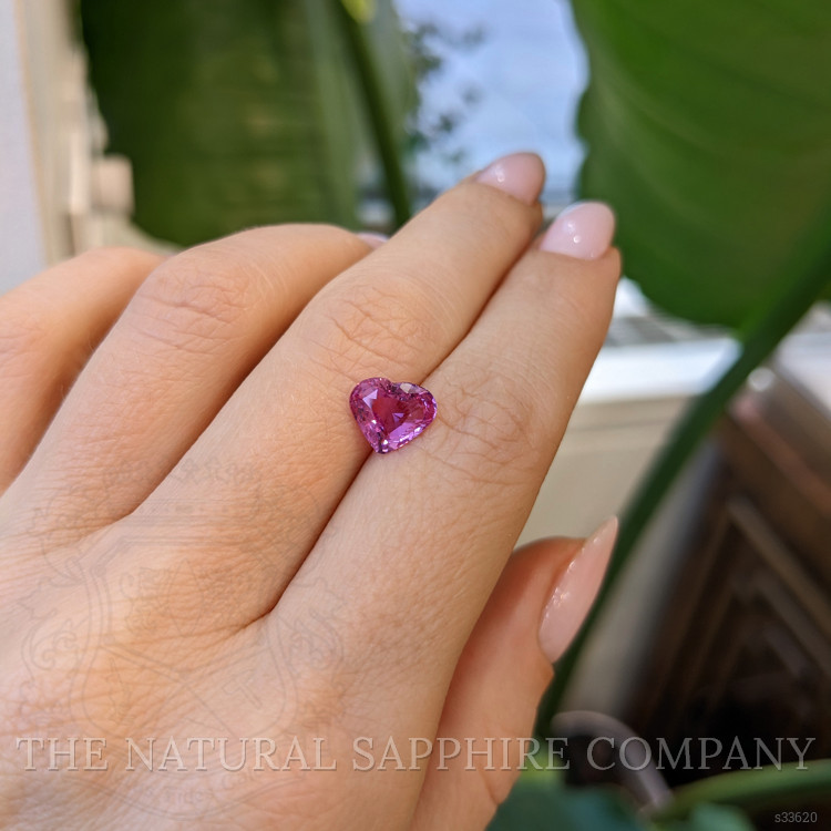 2.03 Ct. Pink Sapphire from Ceylon (Sri Lanka)