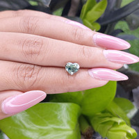 1.69 Ct. Bi Color Sapphire from Madagascar Life Style