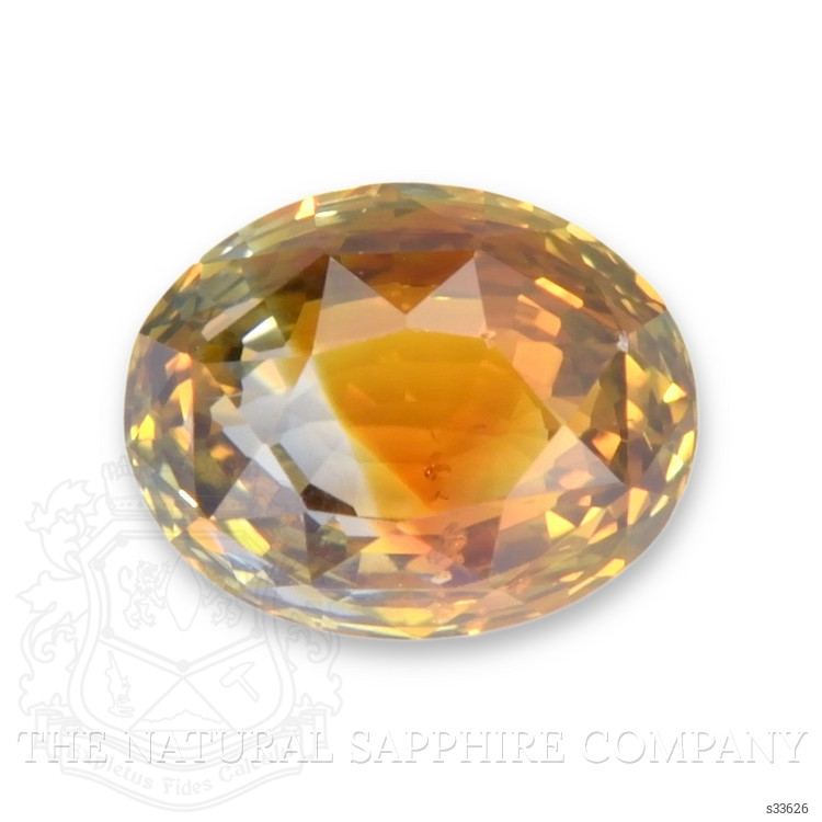 1.09 Ct. Bi Color Sapphire from Montana