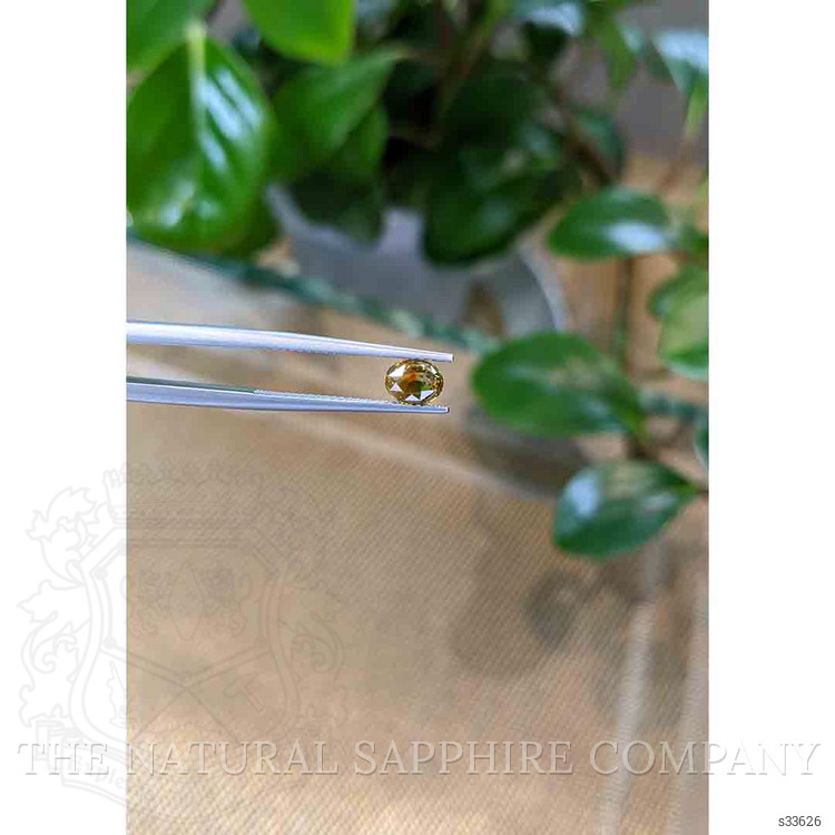 1.09 Ct. Bi Color Sapphire from Montana