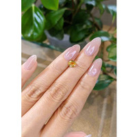 1.00 Ct. Yellow Sapphire from Montana Life Style