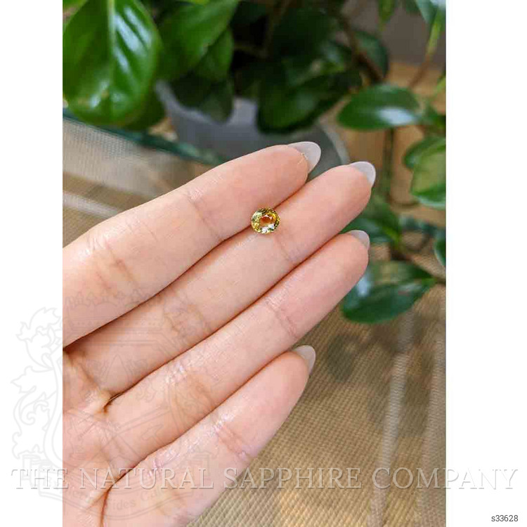 1.00 Ct. Yellow Sapphire from Montana