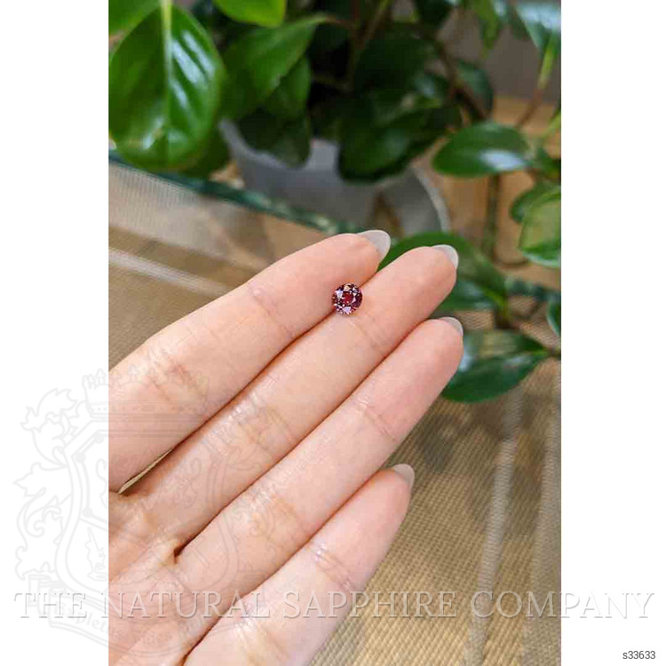 1.03 Ct. Reddish Pink Sapphire from Montana