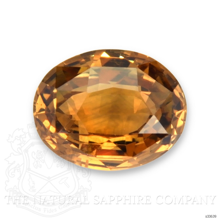 1.10 Ct. Orangish Brown Sapphire from Montana