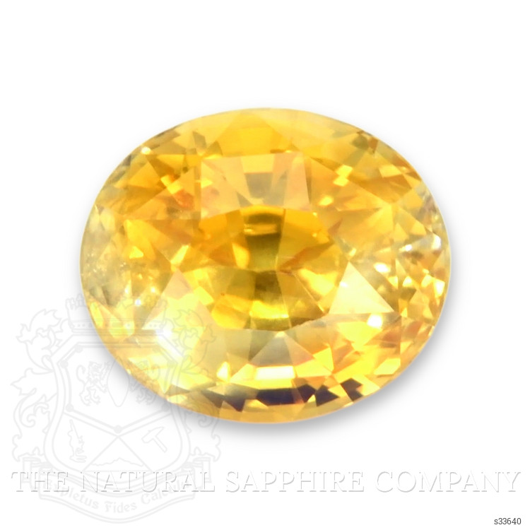 1.12 Ct. Yellow Sapphire from Montana