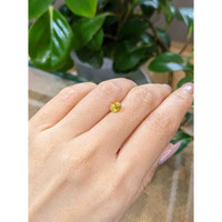 1.12 Ct. Yellow Sapphire from Montana Life Style