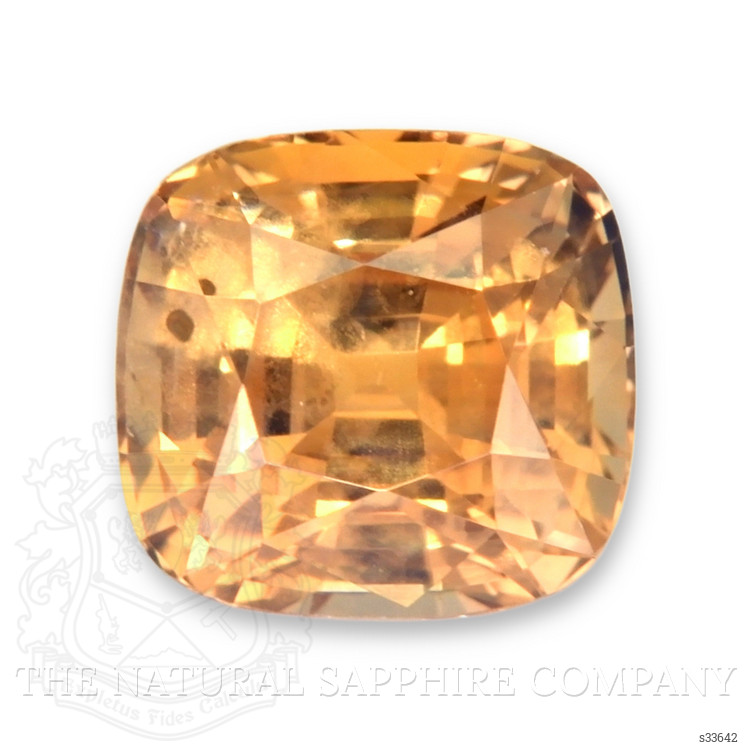 1.42 Ct. Yellowish Orange Sapphire from Montana