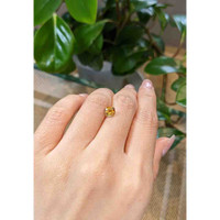 1.42 Ct. Yellowish Orange Sapphire from Montana Life Style