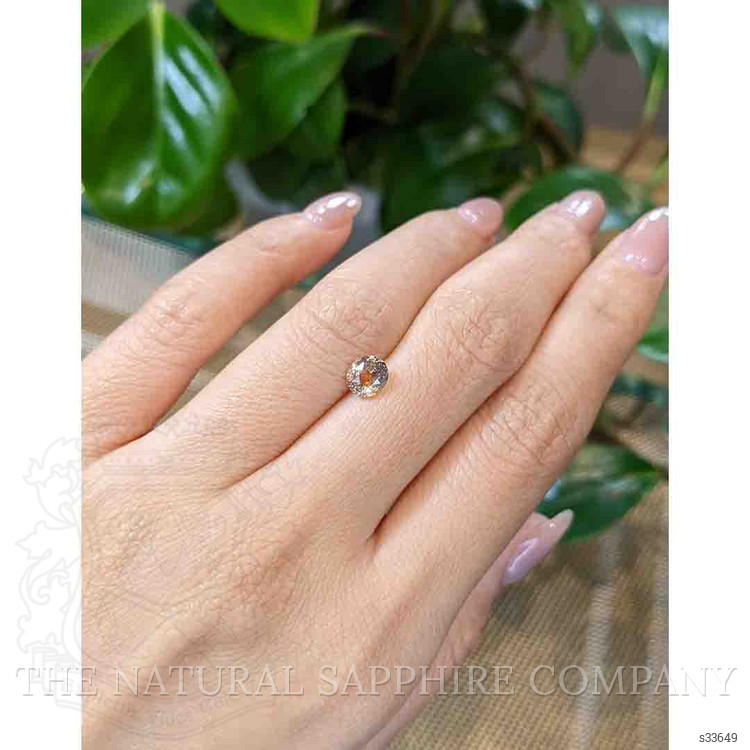1.17 Ct. Bi Color Sapphire from Montana