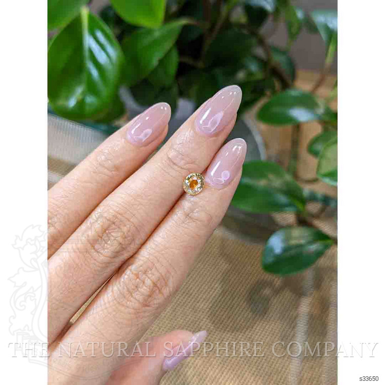 1.03 Ct. Bi Color Sapphire from Montana