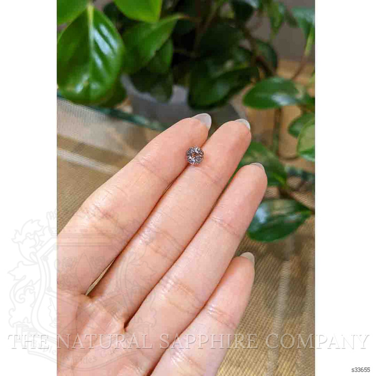 1.29 Ct. Bi Color Sapphire from Montana