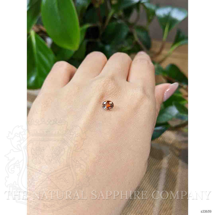 0.92 Ct. Bi Color Sapphire from Montana