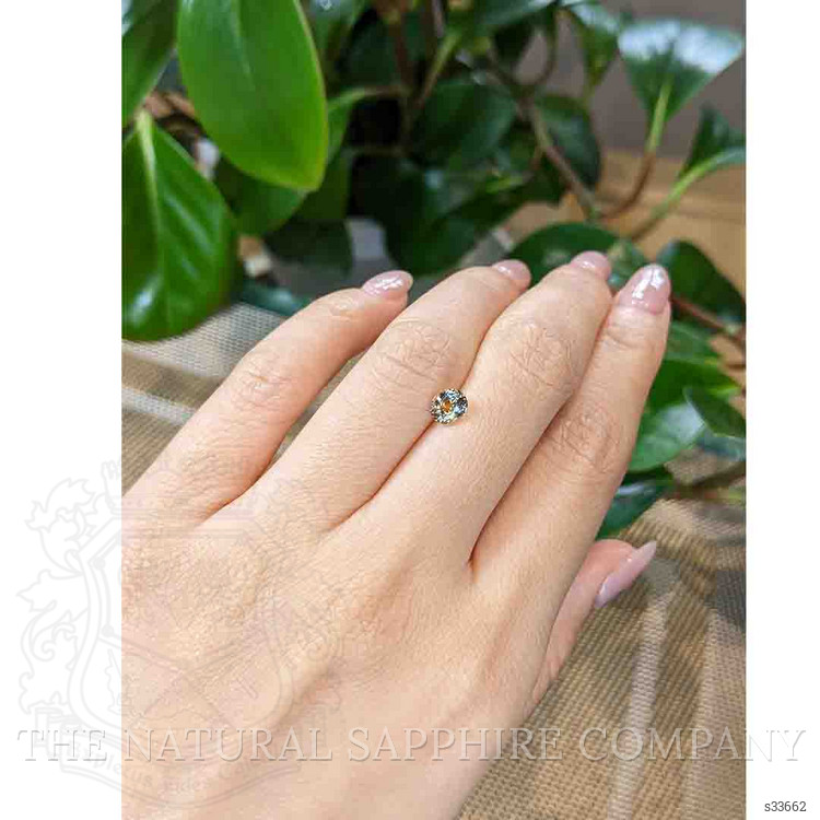 0.99 Ct. Bi Color Sapphire from Montana