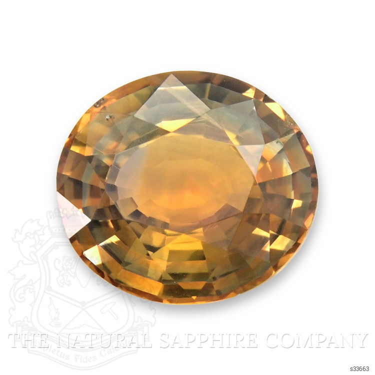 1.04 Ct. Bi Color Sapphire from Montana