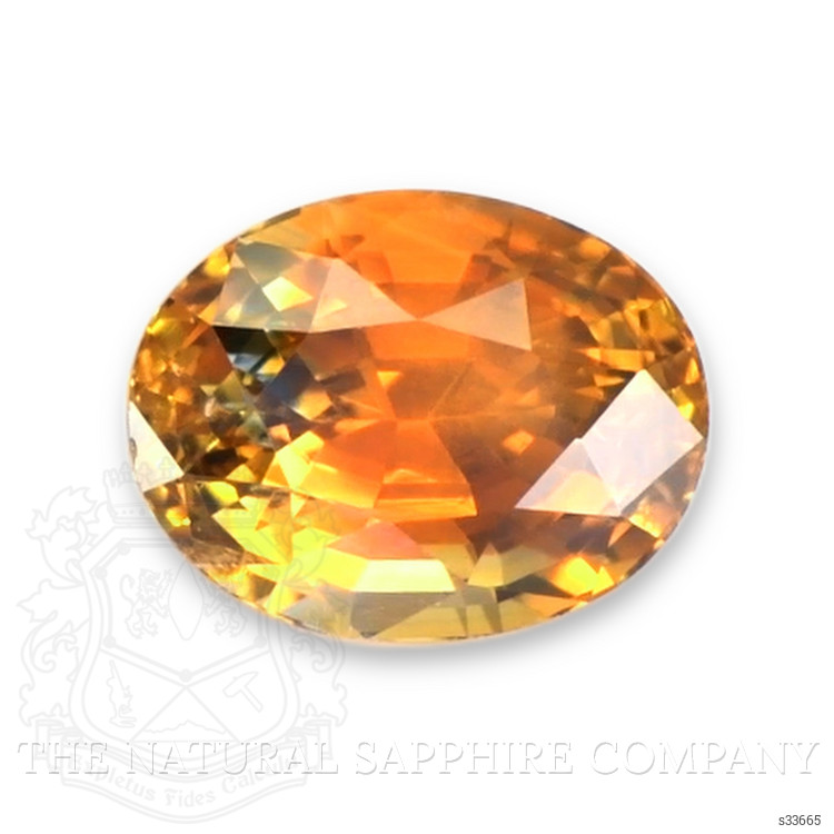 1.04 Ct. Bi Color Sapphire from Montana