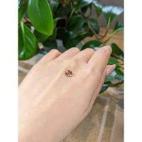 1.06 Ct. Bi Color Sapphire from Montana Life Style
