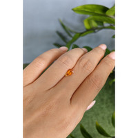 0.99 Ct. Orange Sapphire from Montana Life Style
