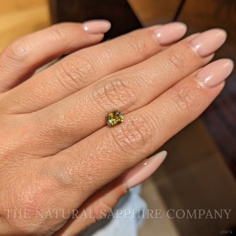 1.04 Ct. Bi Color / Parti Sapphire from Montana