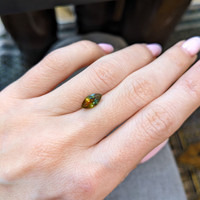 1.49 Ct. Bi Color Sapphire from Montana Life Style