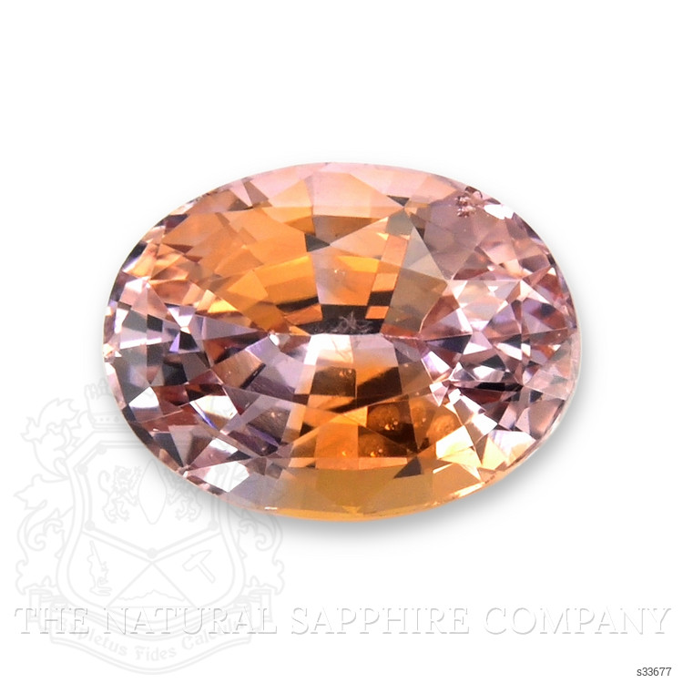 1.42 Ct. Bi Color Sapphire from Montana